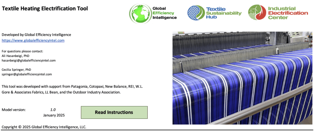 Textile Heating Electrification Tool
