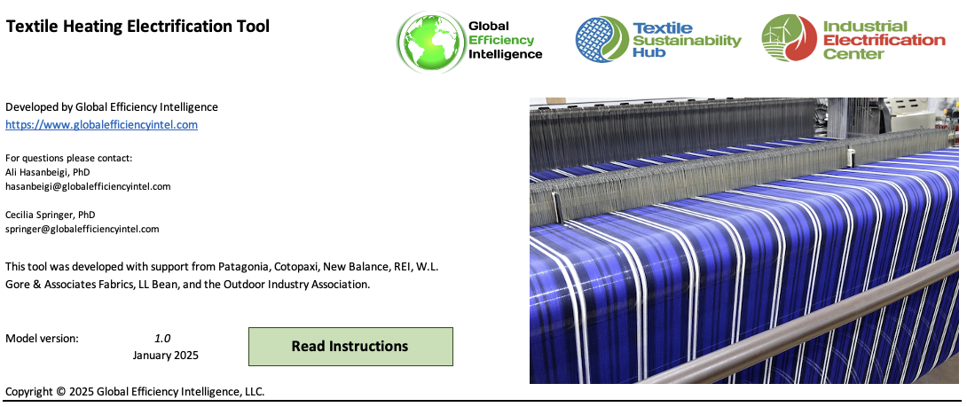 Textile Heating Electrification Tool