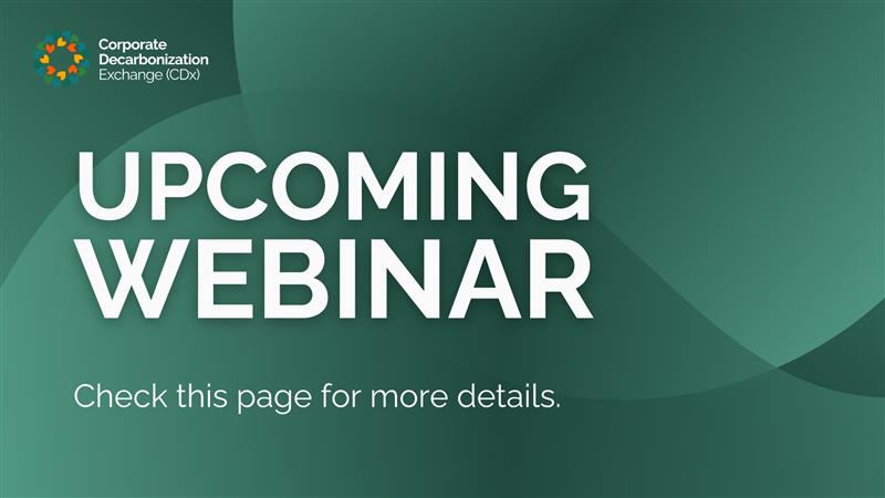 CDx Event Banner Webinar Is Your Business Ready for Decarbonization (1)