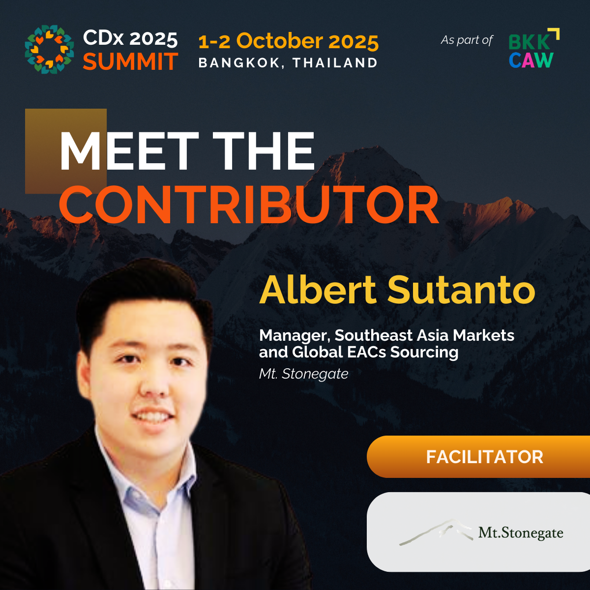 Albert speaker card