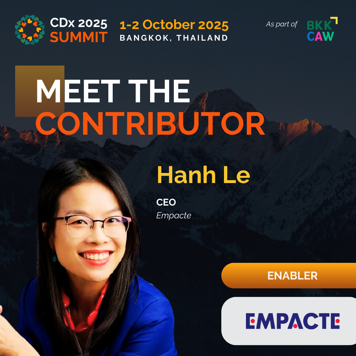 Hanh speaker card